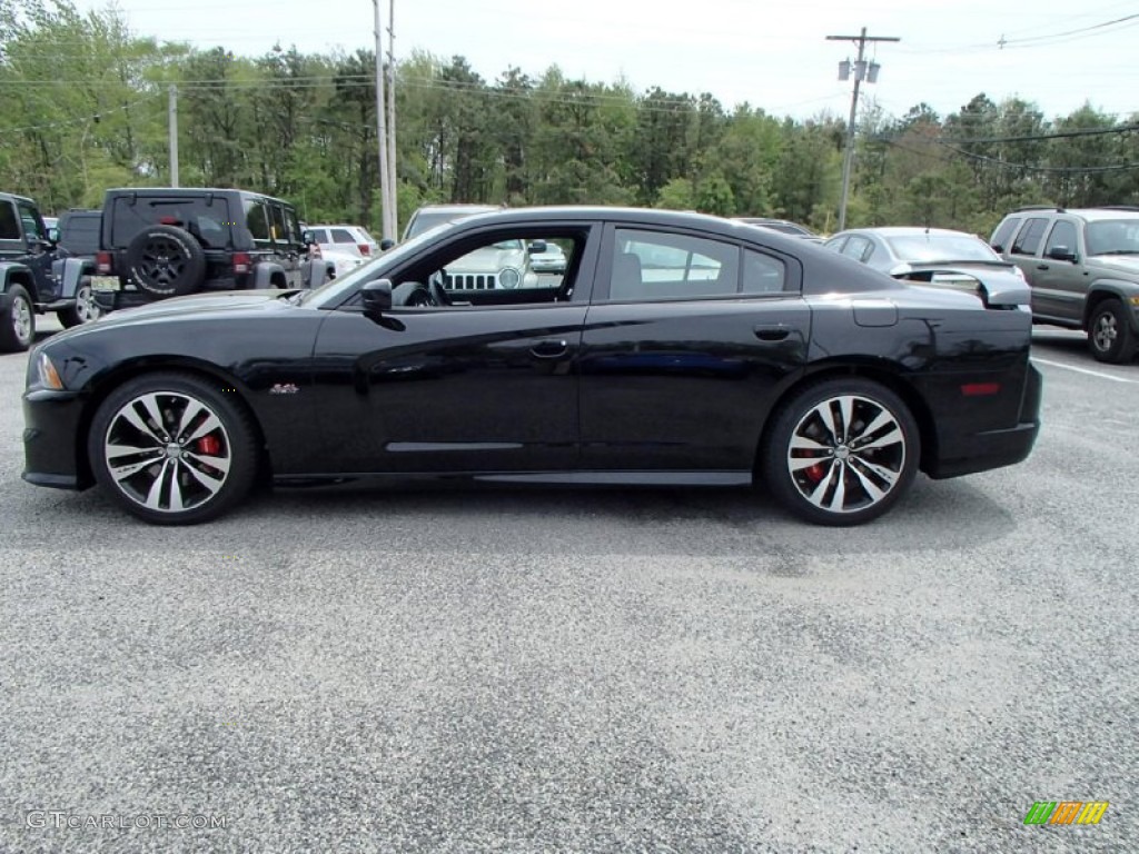 Pitch Black 2012 Dodge Charger SRT8 Exterior Photo #81096338