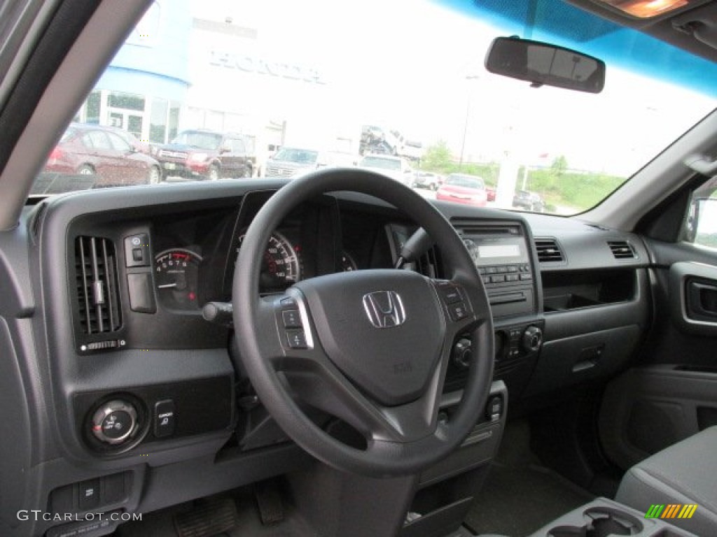 2011 Honda Ridgeline RTS Gray Dashboard Photo #81096371