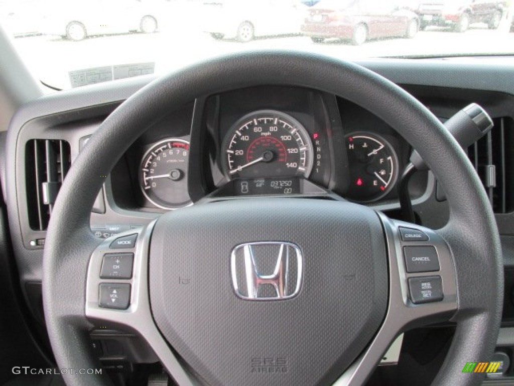 2011 Honda Ridgeline RTS Steering Wheel Photos