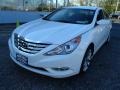 2011 Pearl White Hyundai Sonata SE  photo #1