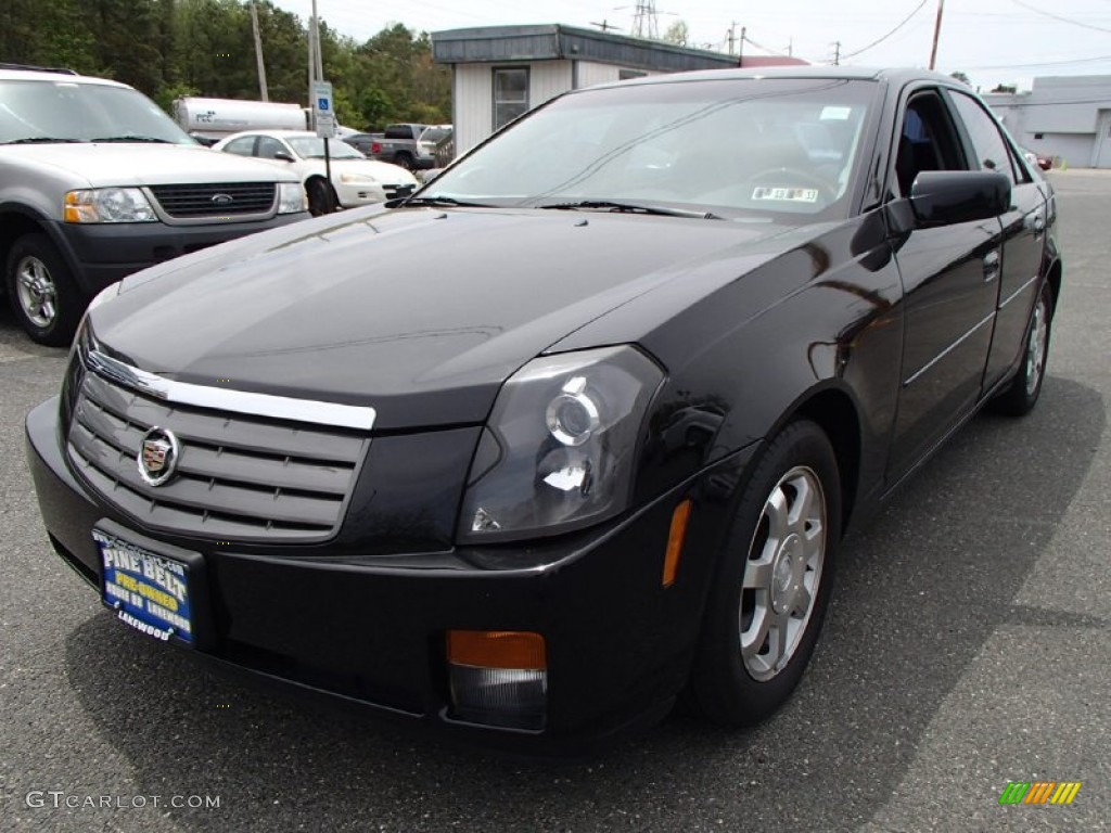 2003 CTS Sedan - Sable Black / Ebony photo #1