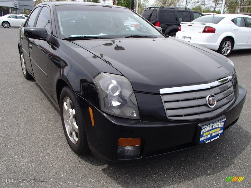 2003 CTS Sedan - Sable Black / Ebony photo #3