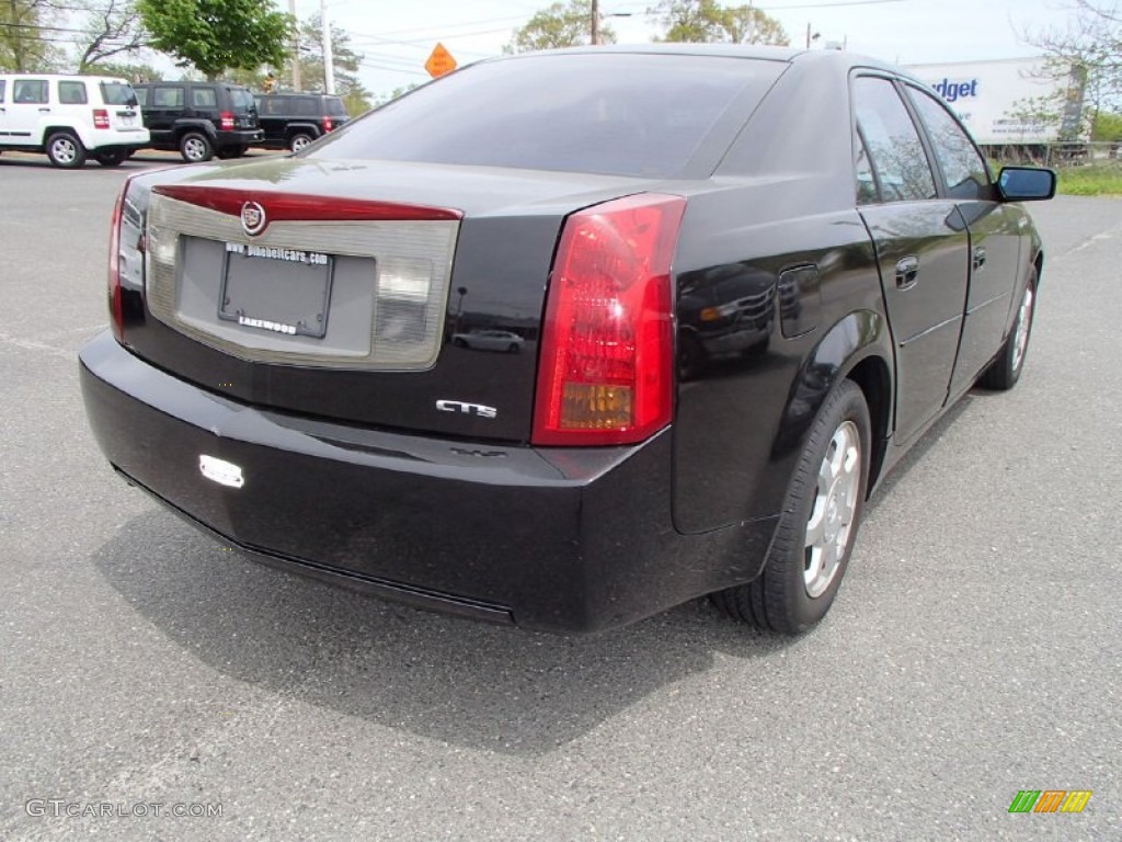 2003 CTS Sedan - Sable Black / Ebony photo #7