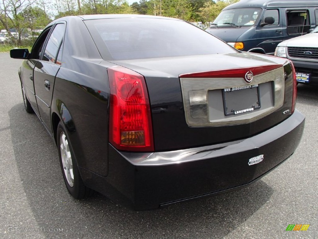 2003 CTS Sedan - Sable Black / Ebony photo #9