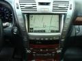 2009 Lexus LS Black Interior Navigation Photo