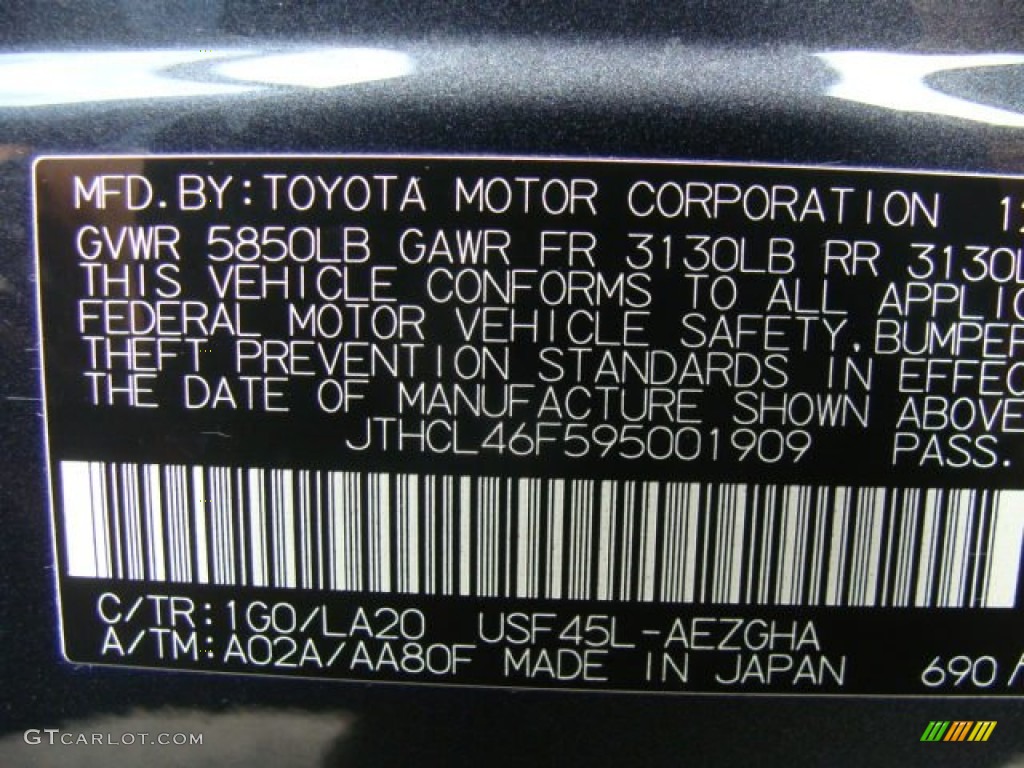 2009 LS 460 AWD - Smokey Granite Gray Mica / Black photo #25