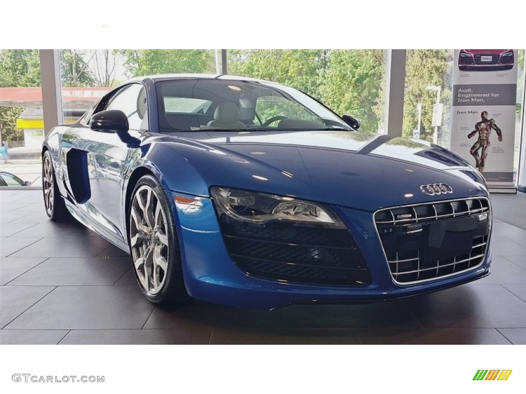 Sepang Blue Pearl Effect 2012 Audi R8 5.2 FSI quattro Exterior Photo #81098342