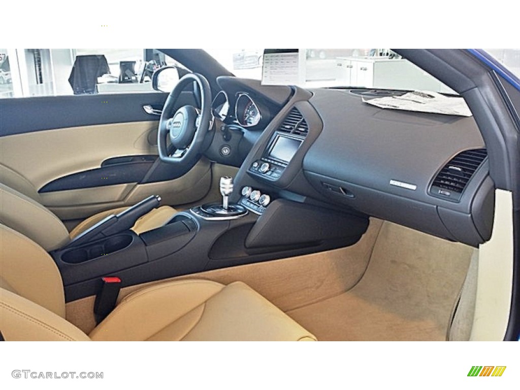 Luxor Beige Interior 2012 Audi R8 5.2 FSI quattro Photo #81098381