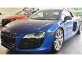 Sepang Blue Pearl Effect 2012 Audi R8 5.2 FSI quattro Exterior