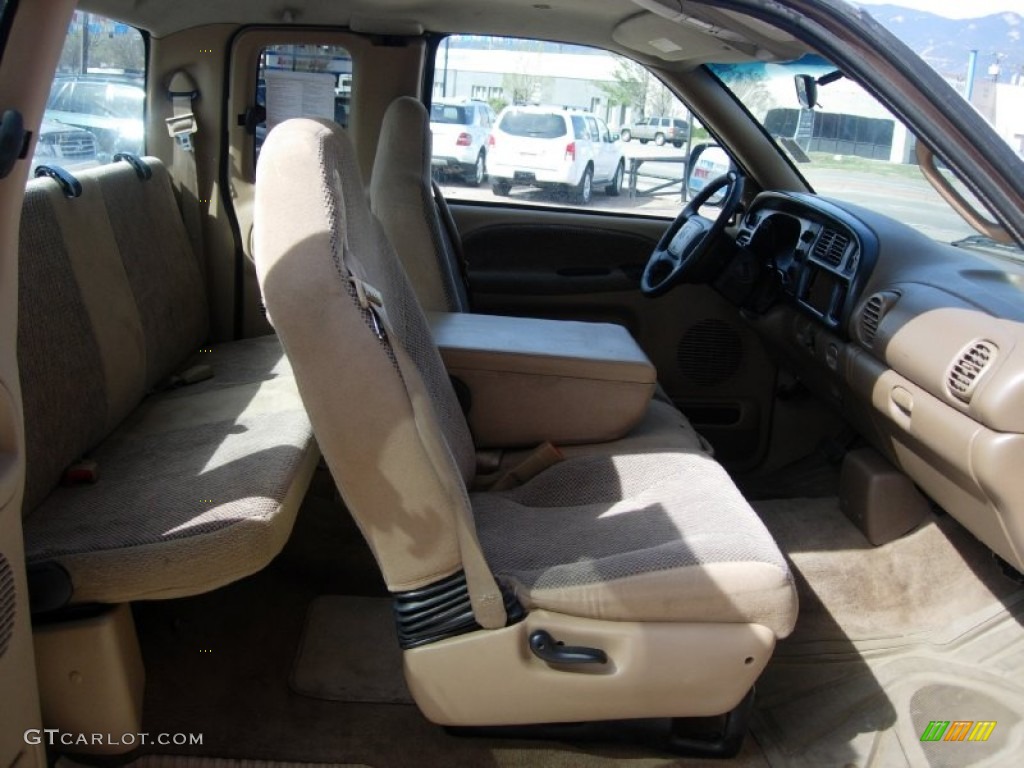 2001 Ram 1500 SLT Club Cab - Medium Bronze Pearlcoat / Tan photo #5