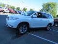 2013 Blizzard White Pearl Toyota Highlander Limited  photo #3