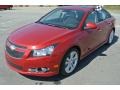 2013 Crystal Red Metallic Tintcoat Chevrolet Cruze LTZ  photo #2