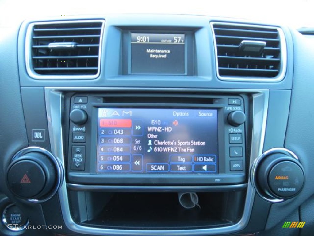 2013 Toyota Highlander Limited Controls Photo #81100004