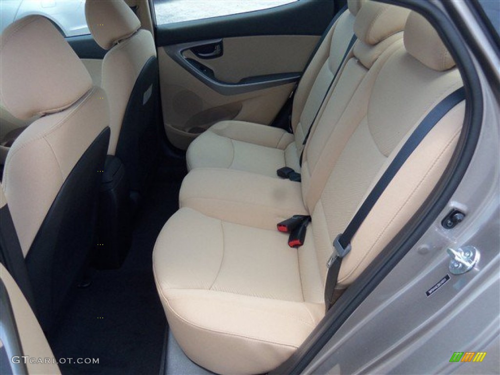 2013 Elantra GLS - Desert Bronze / Beige photo #11