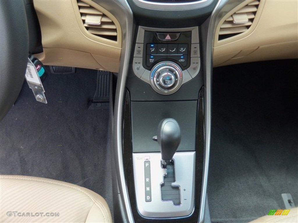 2013 Elantra GLS - Desert Bronze / Beige photo #14