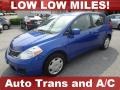 2009 Blue Metallic Nissan Versa 1.8 S Hatchback #81075606