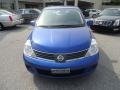 2009 Blue Metallic Nissan Versa 1.8 S Hatchback  photo #2