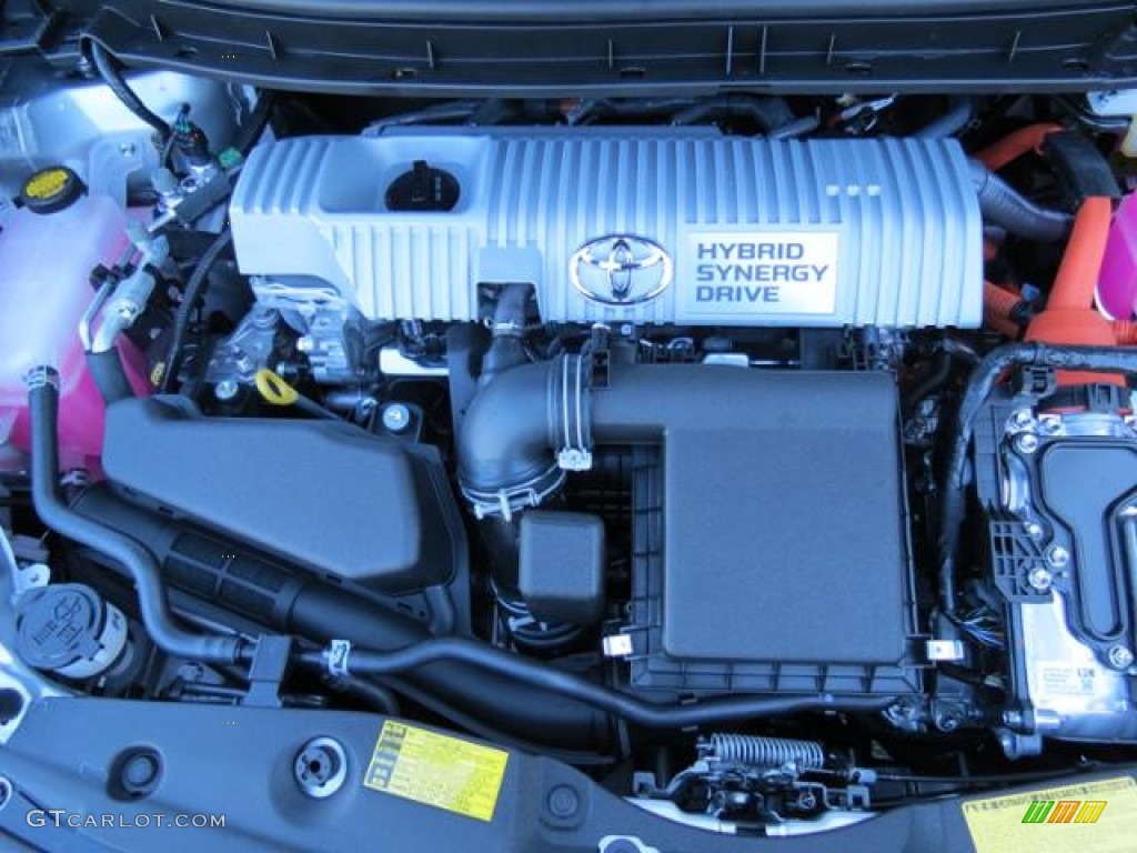 2013 Toyota Prius Five Hybrid 1.8 Liter DOHC 16-Valve VVT-i 4 Cylinder/Electric Hybrid Engine Photo #81100819
