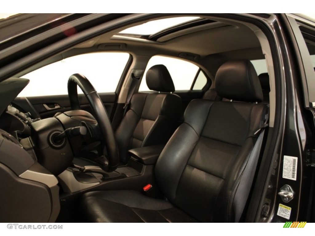 2010 TSX V6 Sedan - Grigio Metallic / Ebony photo #6