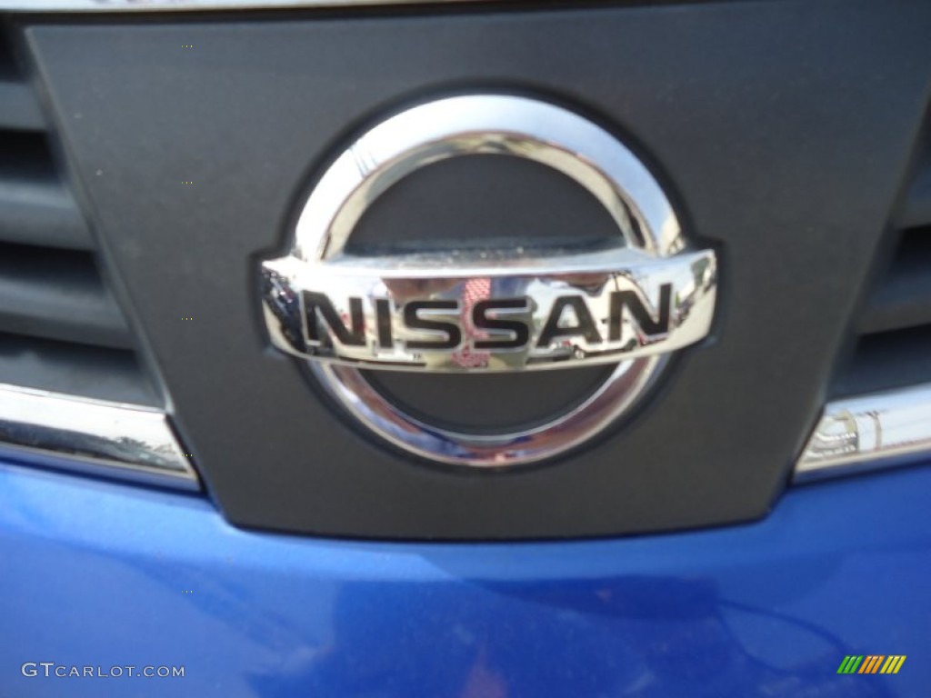 2009 Versa 1.8 S Hatchback - Blue Metallic / Charcoal photo #29