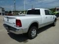 2012 Bright White Dodge Ram 2500 HD Laramie Mega Cab 4x4  photo #5