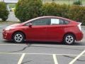 2012 Barcelona Red Metallic Toyota Prius 3rd Gen Two Hybrid  photo #2