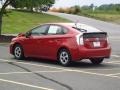2012 Barcelona Red Metallic Toyota Prius 3rd Gen Two Hybrid  photo #3
