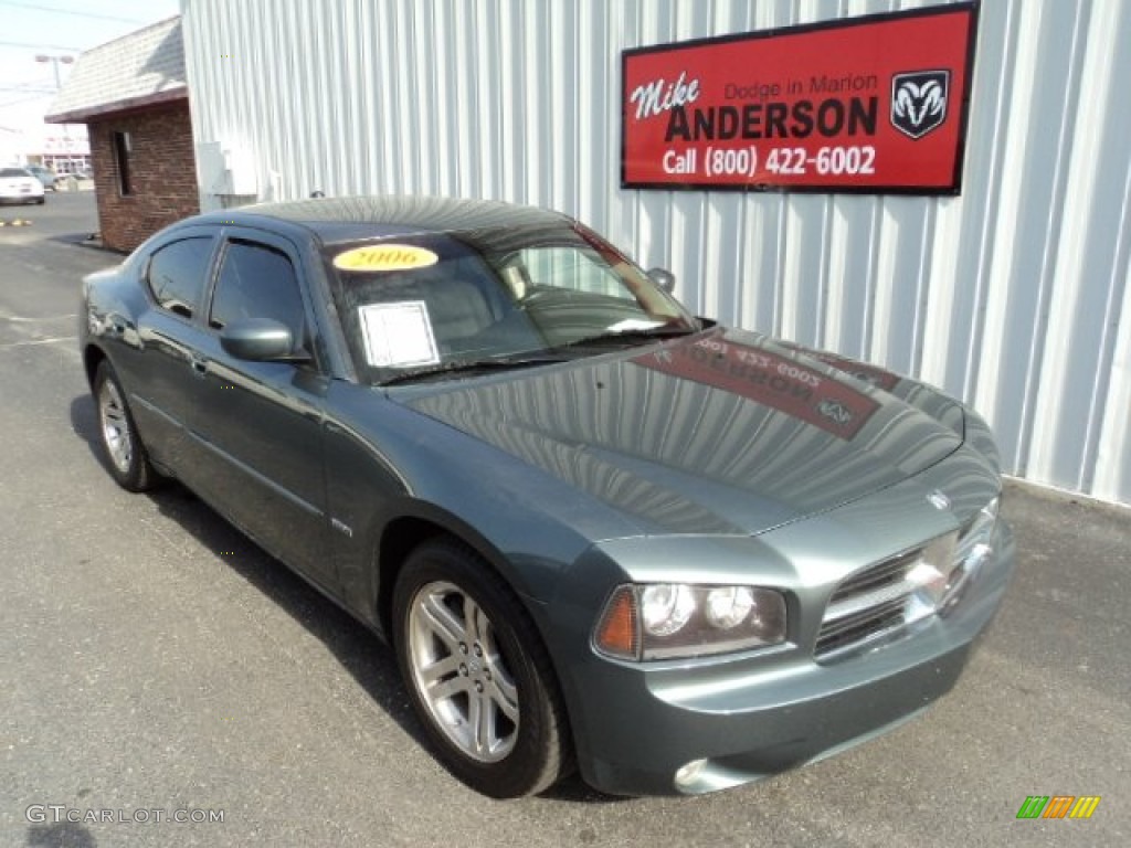 2006 Charger R/T - Magnesium Pearlcoat / Dark Slate Gray/Light Graystone photo #1