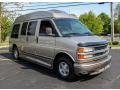 2002 Light Pewter Metallic Chevrolet Express 1500 Passenger Conversion Van  photo #8