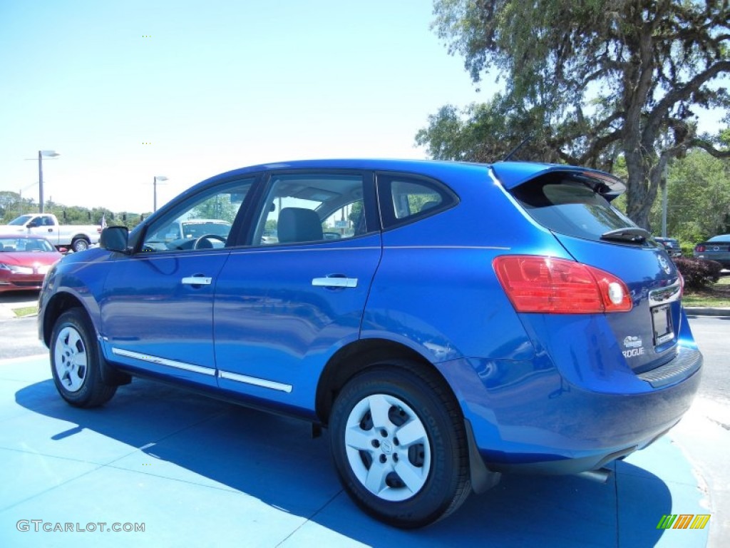 2011 Rogue S - Indigo Blue Metallic / Gray photo #3