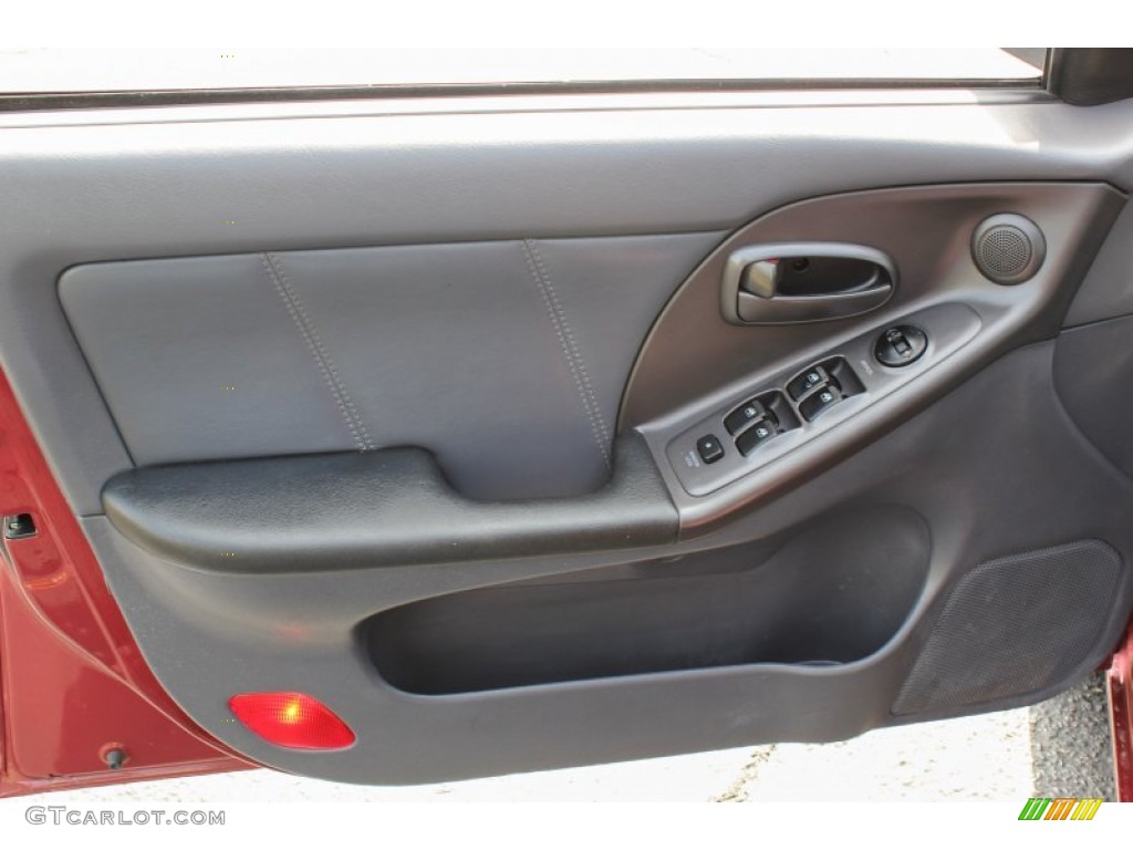 2003 Hyundai Elantra GT Hatchback Dark Gray Door Panel Photo #81102944