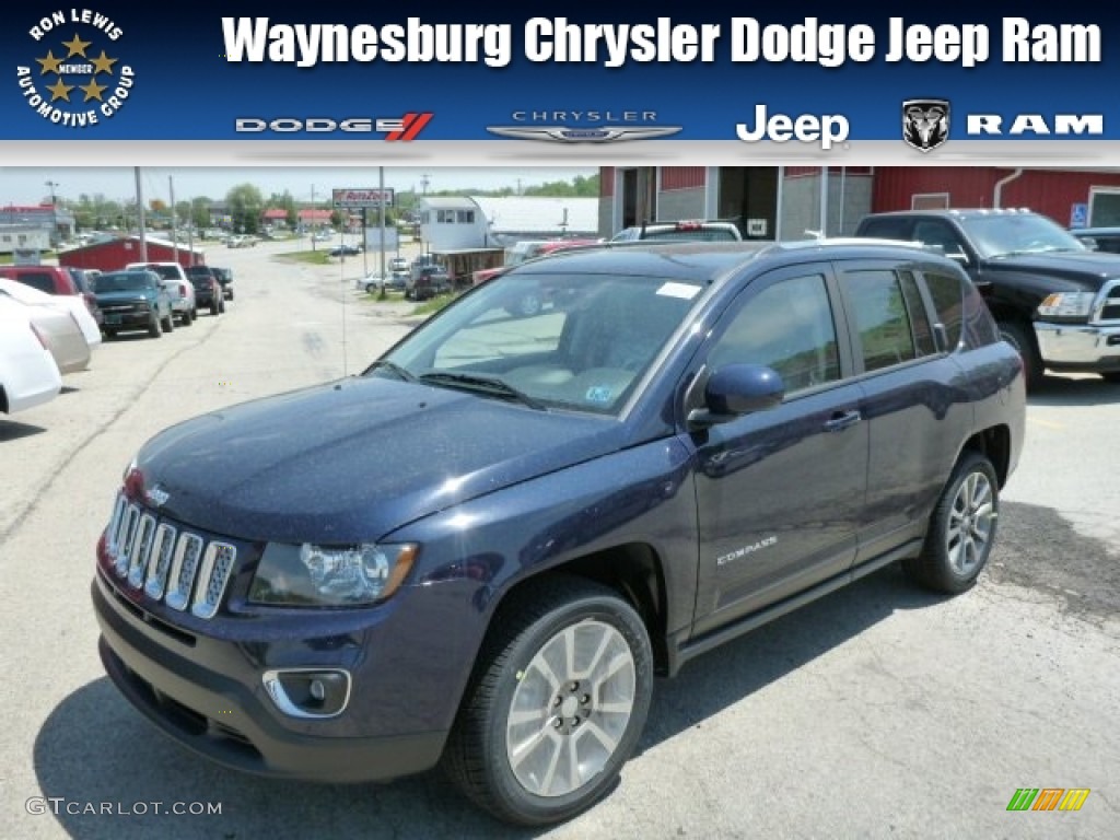 2014 Compass Limited 4x4 - True Blue Pearl / Dark Slate Gray/Light Pebble photo #1