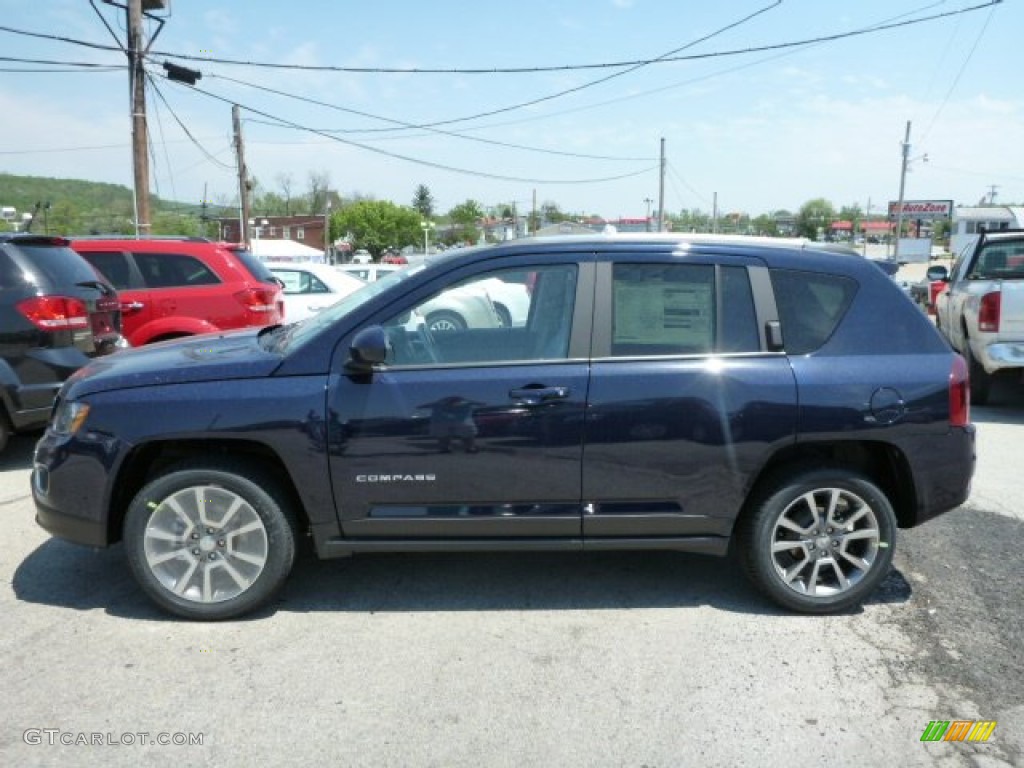 2014 Compass Limited 4x4 - True Blue Pearl / Dark Slate Gray/Light Pebble photo #2