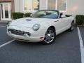 Whisper White 2002 Ford Thunderbird Premium Roadster Exterior