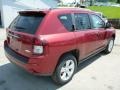 2014 Deep Cherry Red Crystal Pearl Jeep Compass Latitude 4x4  photo #5