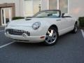 Whisper White 2002 Ford Thunderbird Premium Roadster Exterior