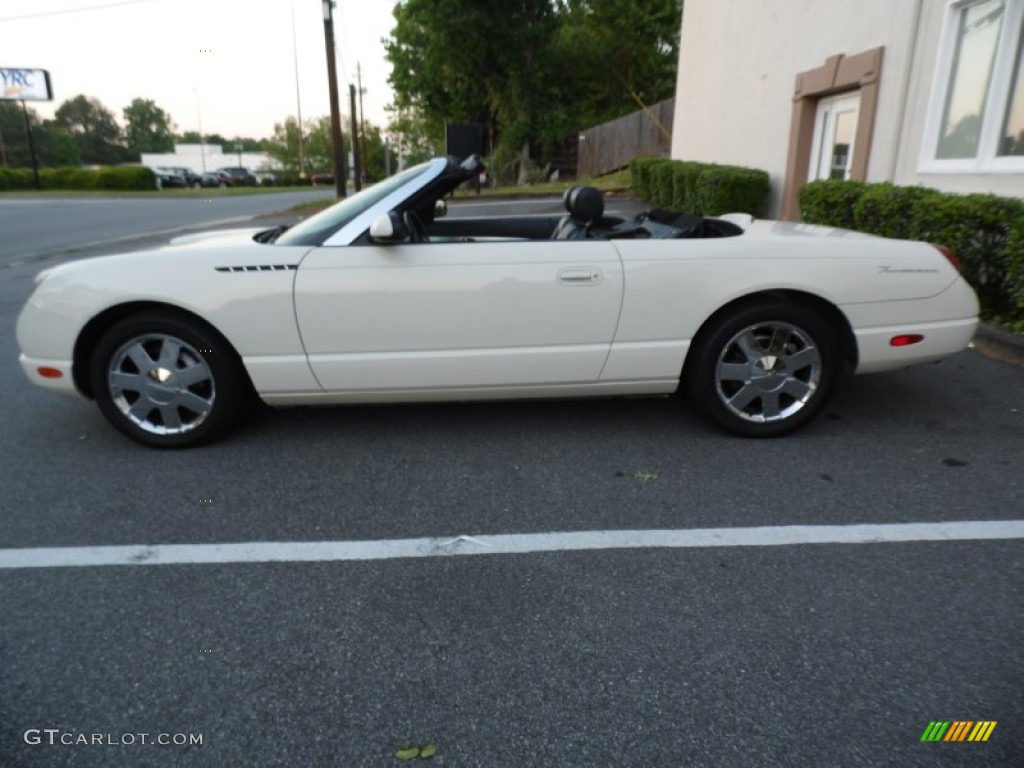 Whisper White 2002 Ford Thunderbird Premium Roadster Exterior Photo #81104172