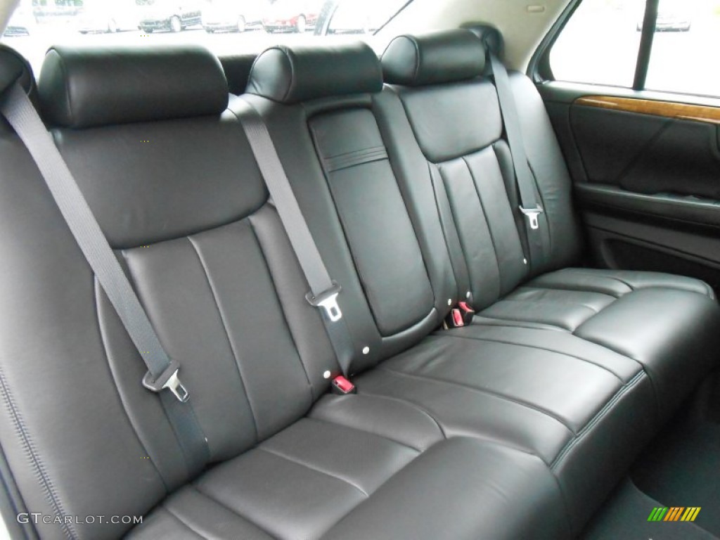 Ebony Interior 2011 Cadillac DTS Platinum Photo #81104218