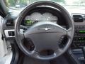 Midnight Black 2002 Ford Thunderbird Premium Roadster Steering Wheel