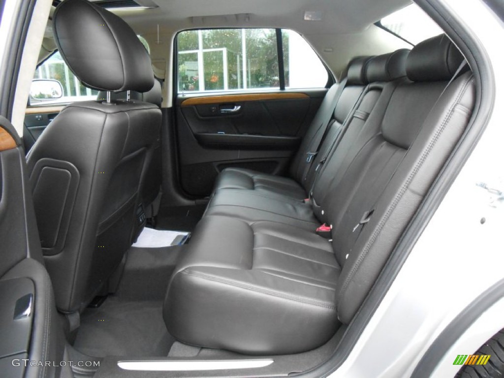 Ebony Interior 2011 Cadillac DTS Platinum Photo #81104261