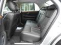 2011 Cadillac DTS Ebony Interior Rear Seat Photo