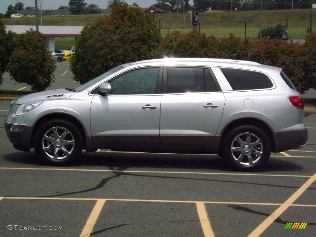 2010 Enclave CXL - Quicksilver Metallic / Titanium/Dark Titanium photo #3