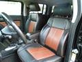 Ebony/Morocco Brown Front Seat Photo for 2009 Hummer H3 #81104697