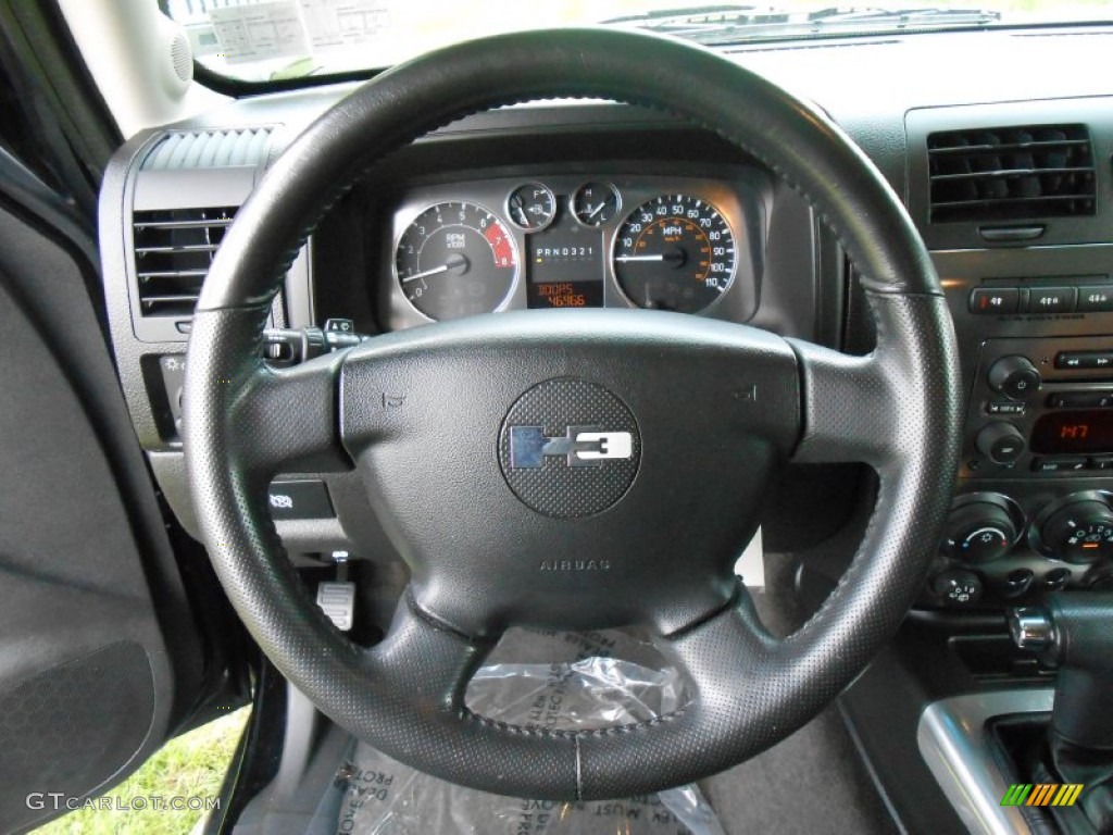 2009 Hummer H3 Standard H3 Model Steering Wheel Photos