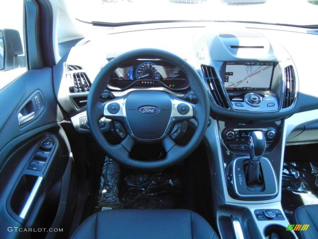 2013 C-Max Hybrid SEL - Sterling Gray / Charcoal Black photo #9