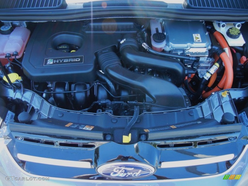 2013 C-Max Hybrid SEL - Sterling Gray / Charcoal Black photo #12