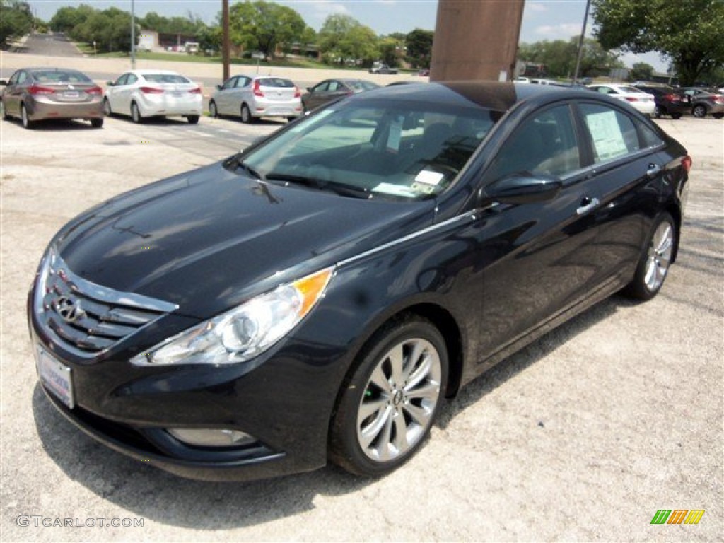 2013 Sonata SE - Pacific Blue Pearl / Gray photo #1