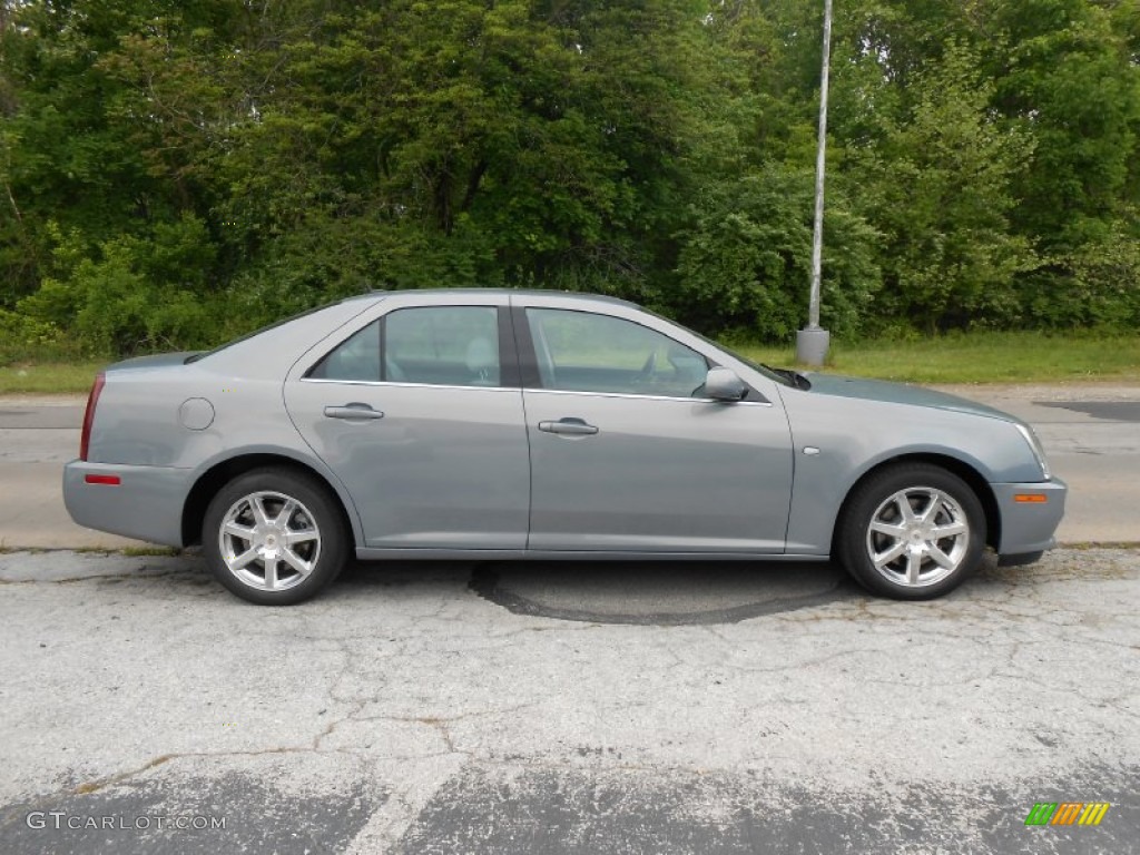 Sunset Blue 2007 Cadillac STS 4 V6 AWD Exterior Photo #81105725