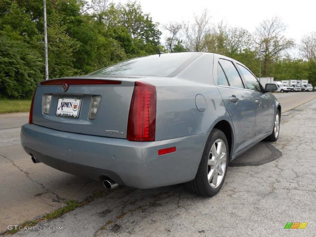 2007 STS 4 V6 AWD - Sunset Blue / Light Gray photo #5