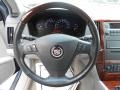 2007 Cadillac STS Light Gray Interior Steering Wheel Photo